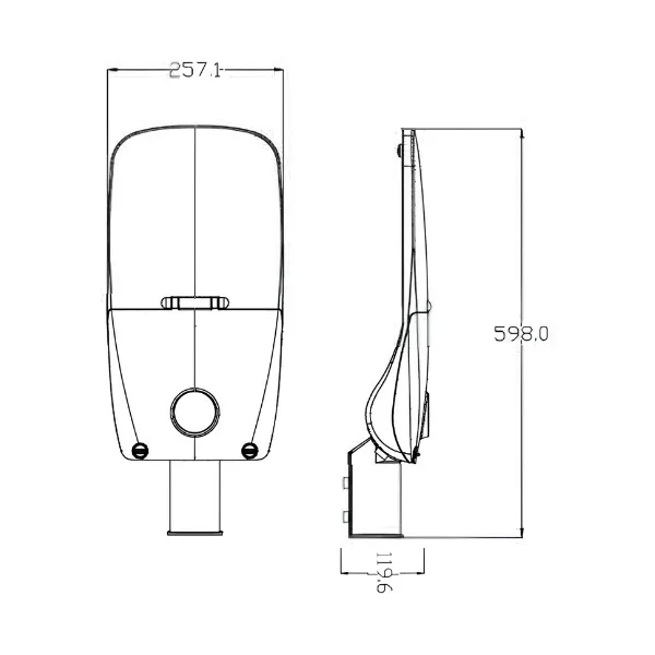 LED Street Light - BTST-SW307 (100W-150W) - Image 3